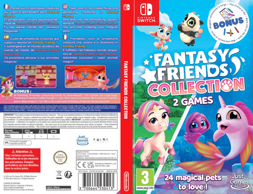 Fantasy Friends Collection — box-texture (EU)
