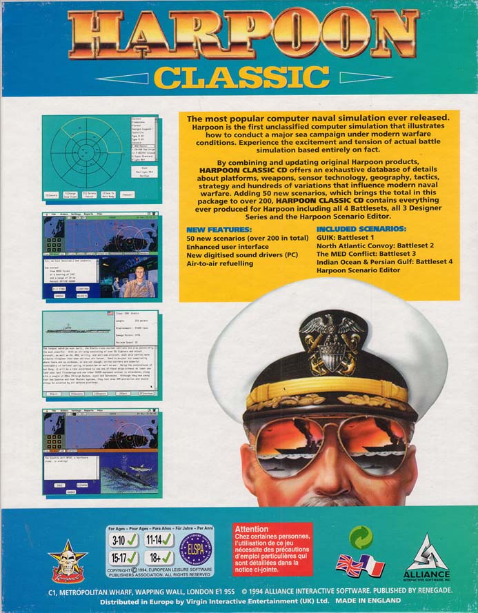 Harpoon Classic — box-2D-back (UK)