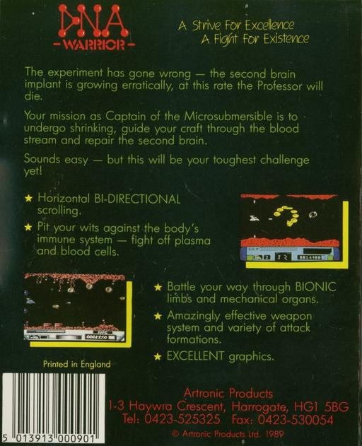 DNA Warrior — box-2D-back (WOR)