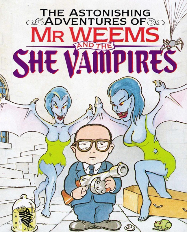 Astonishing Adventures Of Mr. Weems And The She Vampires, The box art