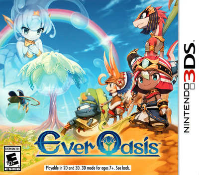 Ever Oasis - Seirei to Tanebito no Mirage box art