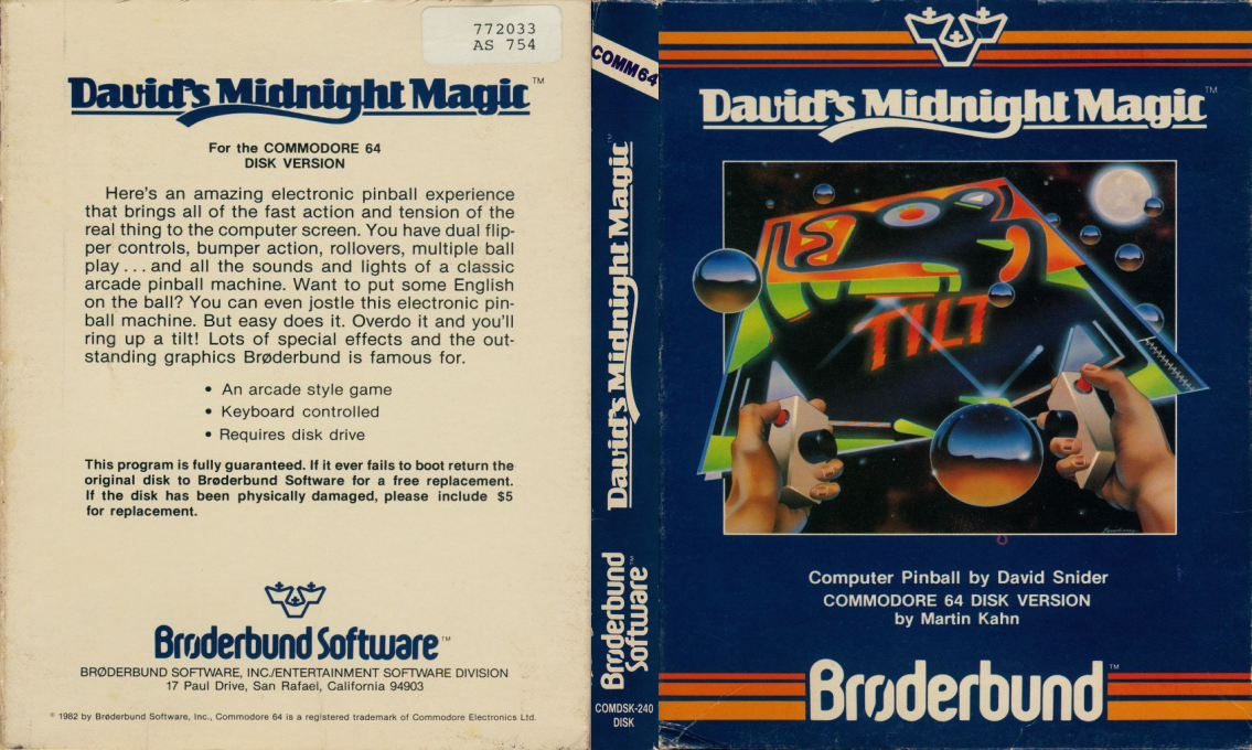 David's Midnight Magic — box-texture (US)