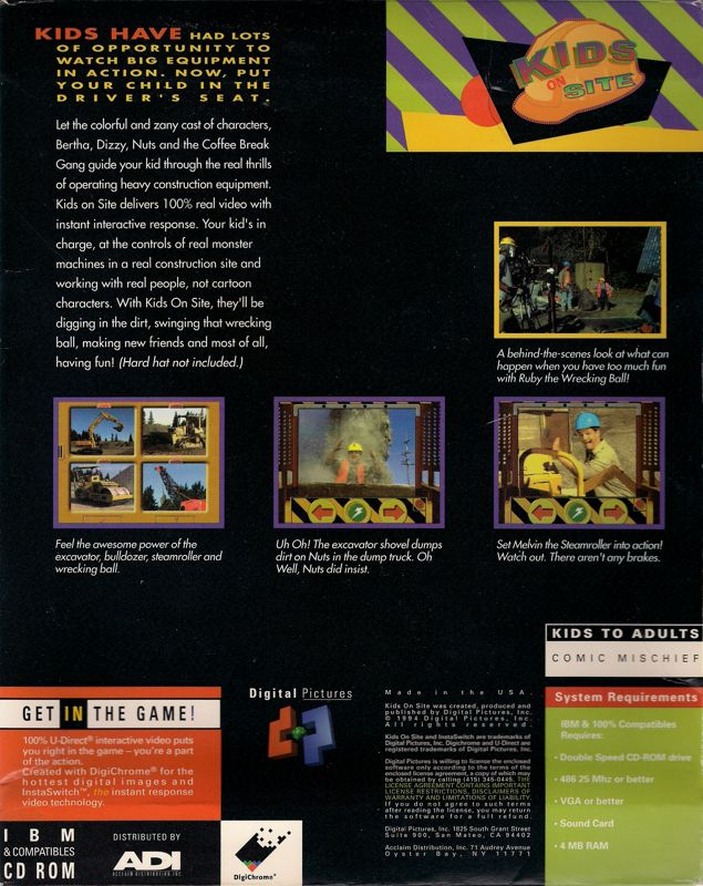 Kids On Site — box-2D-back (US)