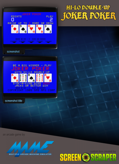 Joker Poker With Hi-Lo Double-Up — box-2D-back (SS)