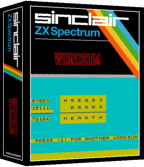 Wordsum — box-3D (SS)