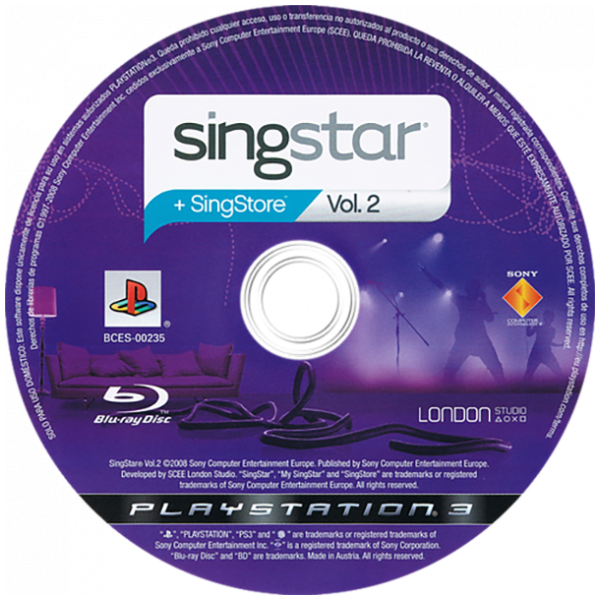 SingStar Vol. 2 — support-2D (EU)