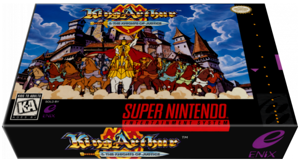 King Arthur And The Knights Of Justice — box-3D (US)