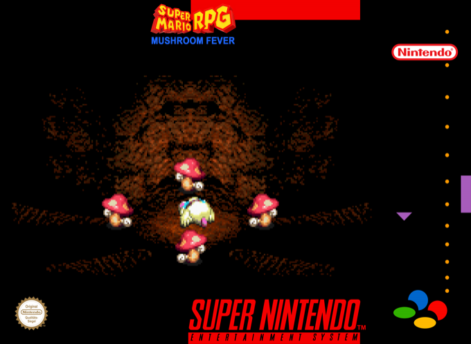 Super Mario RPG : Mushroom Fever box art