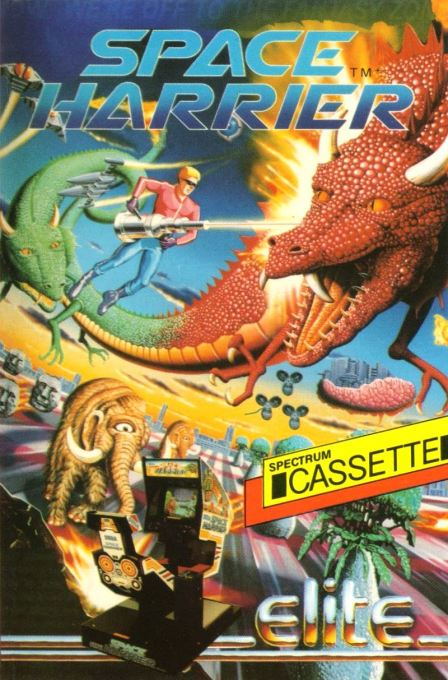 Space Harrier box art