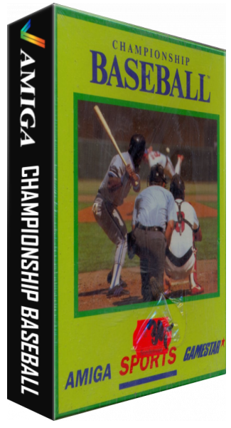 Championship Baseball — box-3D (EU)
