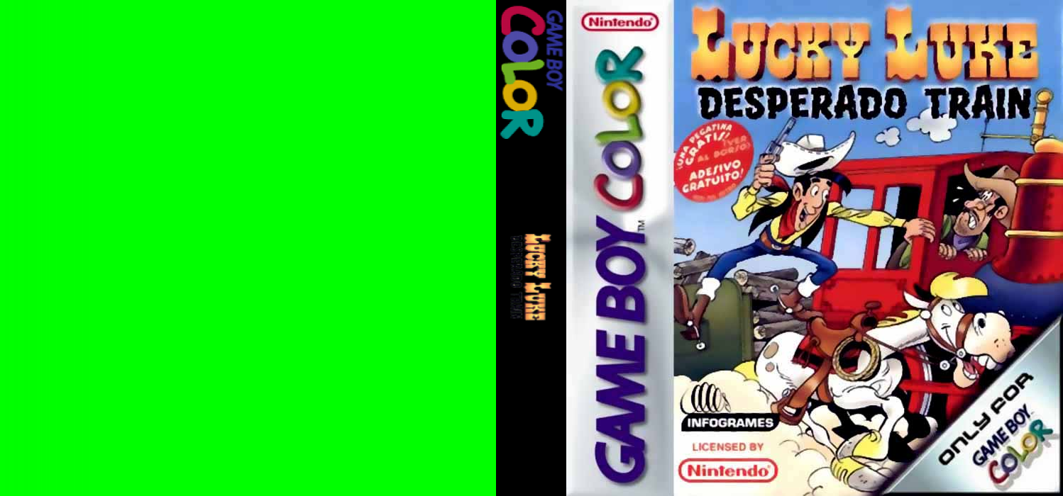 Lucky Luke - Desperado Train — box-texture (EU)