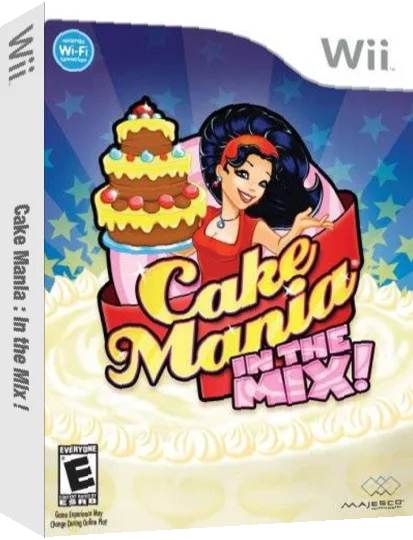 Cake Mania - In the Mix! — box-3D (US)