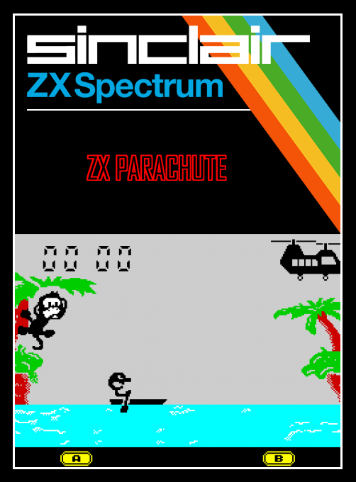 ZX Parachute box art