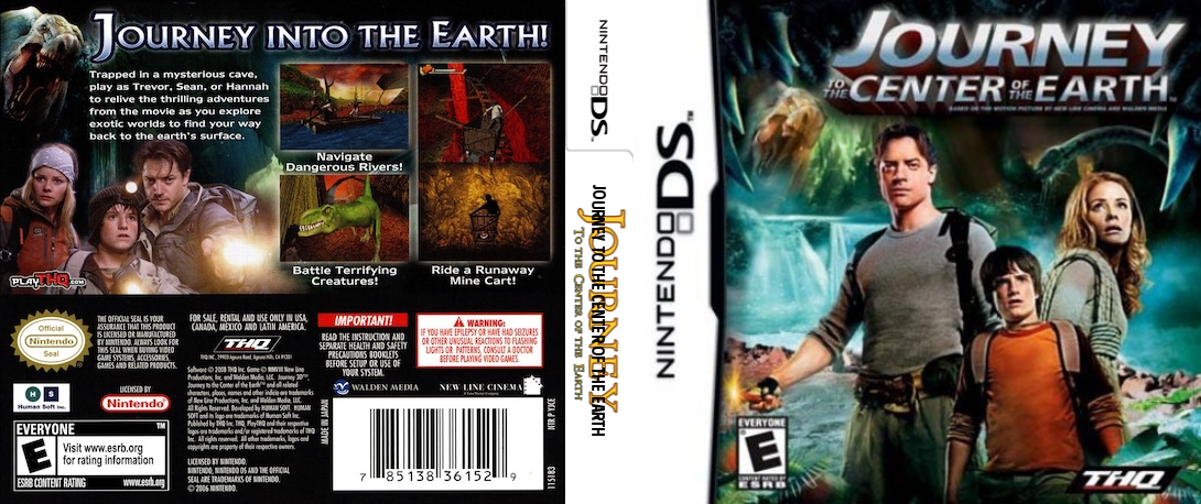 Journey to the Center of the Earth — box-texture (US)