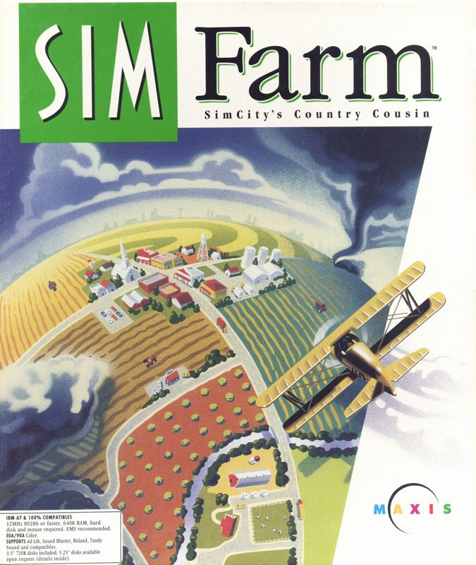 Sim Farm box art