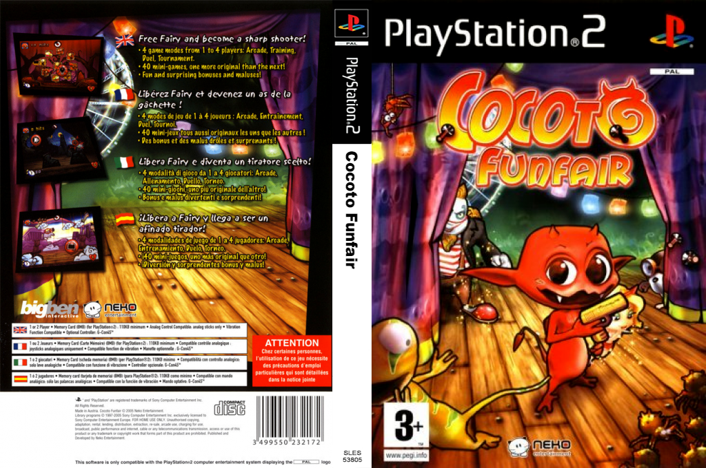Cocoto Funfair — box-texture (EU)