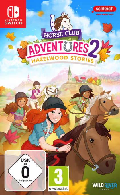 Horse Club Adventure 2 - Hazelwood Stories — box-2D (DE)
