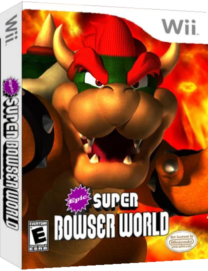 Epic Super Bowser World — box-3D (US)