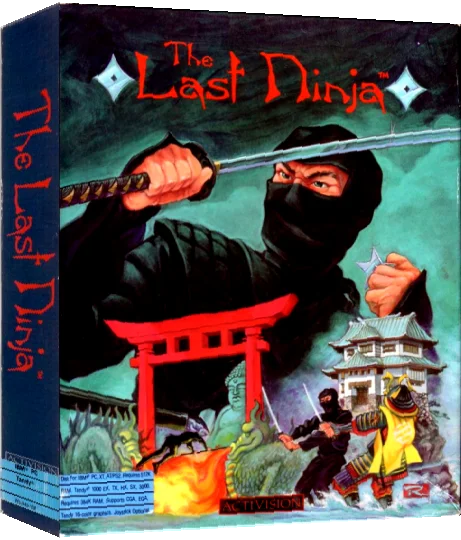 Last Ninja, The — box-3D (US)