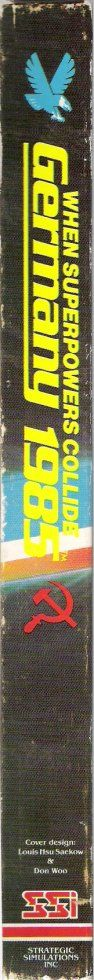 Germany 1985 : When Superpowers Collide — box-2D-side (US)