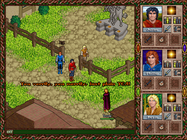 Halls Of The Dead - Faery Tale Adventure 2 — ss (US)