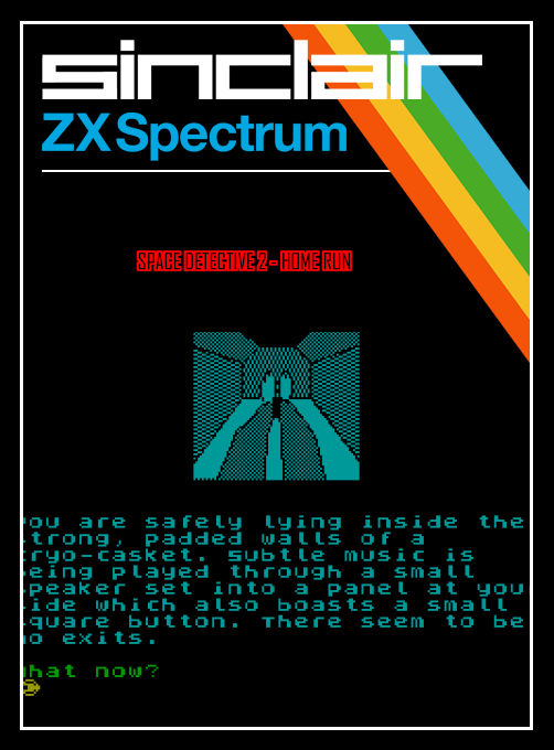Space Detective II - Home Run box art