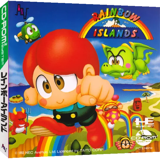 Rainbow Islands - The Story of Bubble Bobble 2 — box-3D (JP)