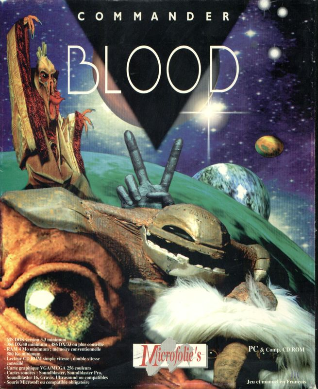 Commander Blood — box-2D (FR)