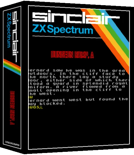 A Dungeon Romp — box-3D (SS)