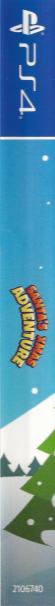 Santa's Xmas Adventure — box-2D-side (US)