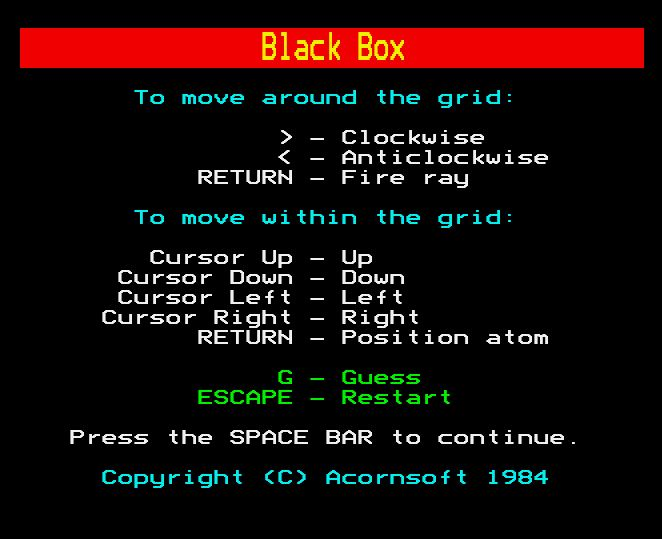 Black Box — sstitle (WOR)