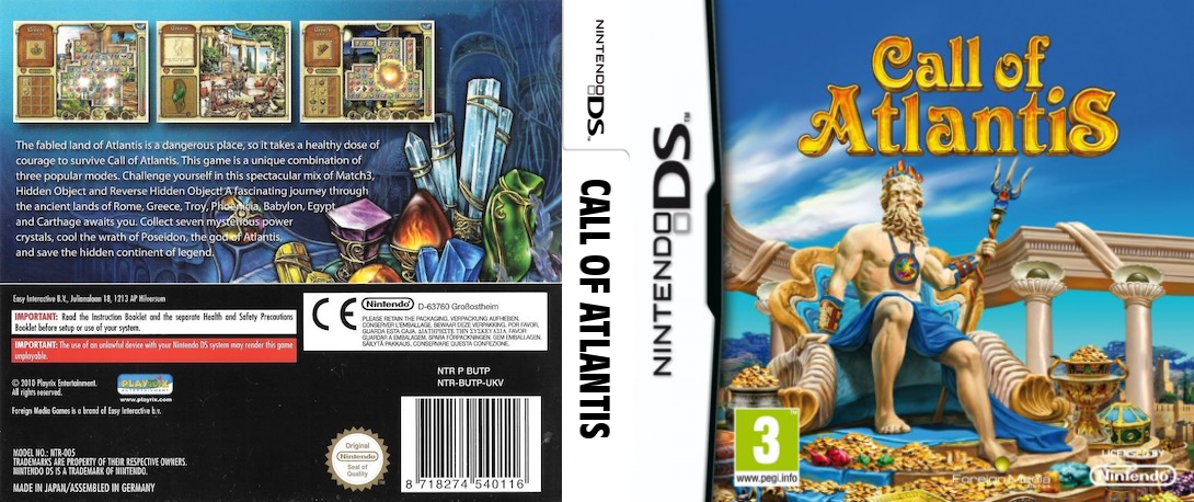 Call of Atlantis — box-texture (EU)