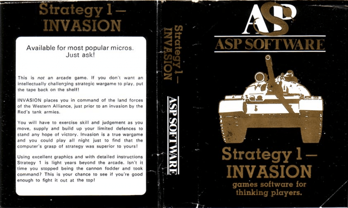 Invasion - Strategy One — box-texture (WOR)
