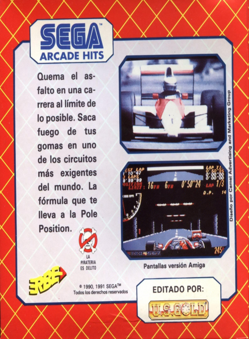 Super Monaco GP — box-2D-back (SP)