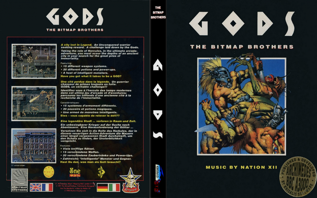 Gods — box-texture (EU)