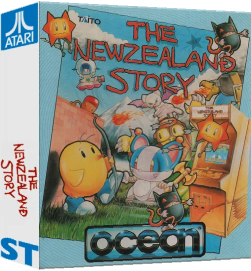 NewZealand Story, The — box-3D (EU)