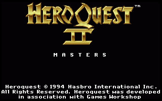 HeroQuest II - Legacy of Sorasil — sstitle (WOR)