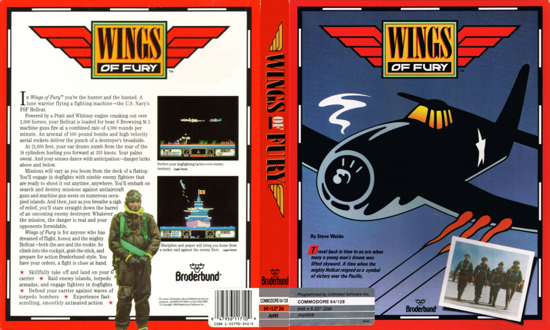 Wings Of Fury — box-texture (US)
