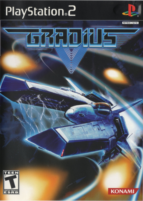 Gradius V box art
