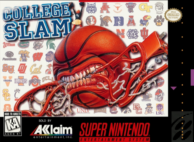 College Slam box art