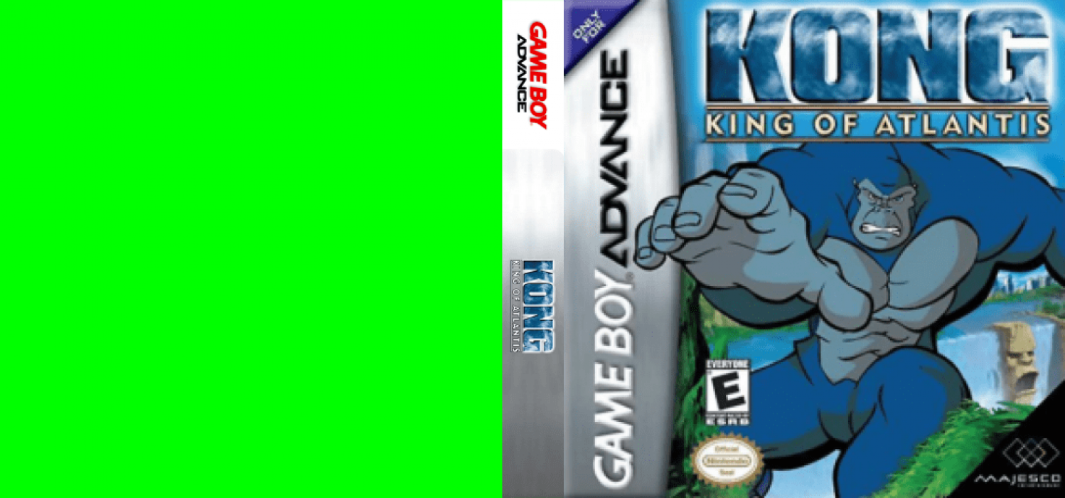 Kong - King In Atlantis — box-texture (US)