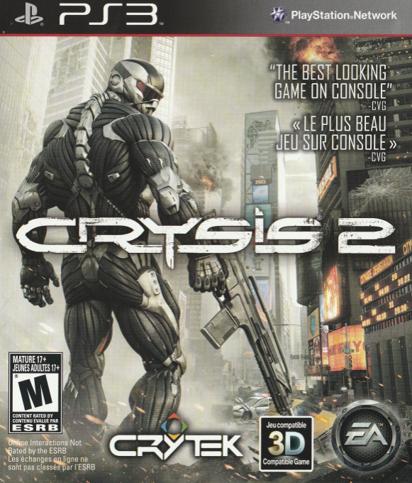 Crysis 2 box art