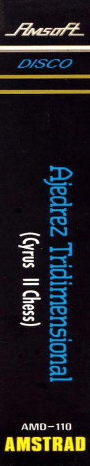 Cyrus 2 Chess - 3D Chess — box-2D-side (SP)