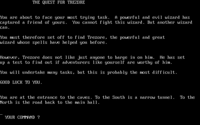 Eamon Adventure Disk IV : Quest For Trezore box art