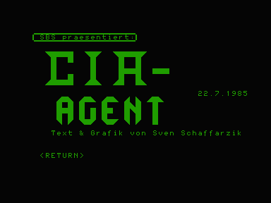 CIA-Agent — sstitle (WOR)
