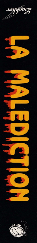 Malédiction, La — box-2D-side (FR)