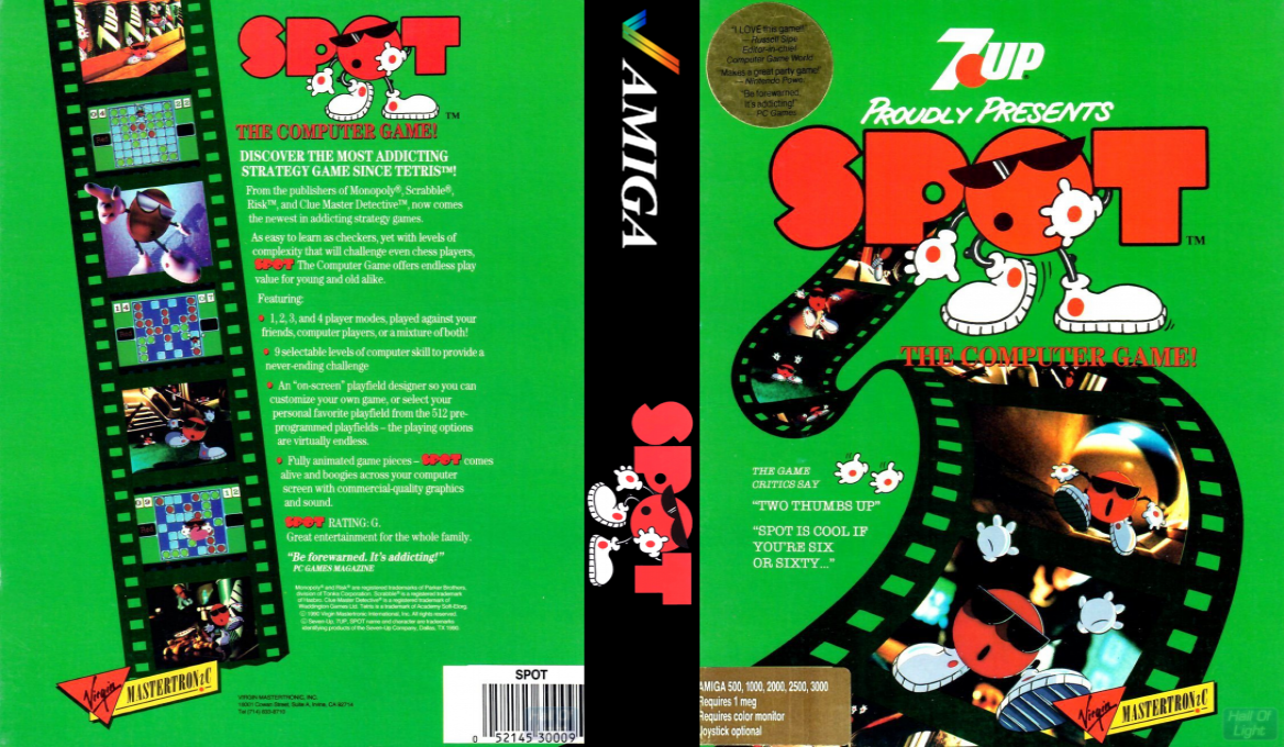 Spot - The Computer Game! — box-texture (EU)