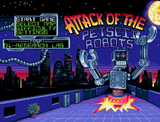 Attack Of The PETSCII Robots — sstitle (WOR)