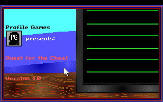 Quest for the Cheat, The box art