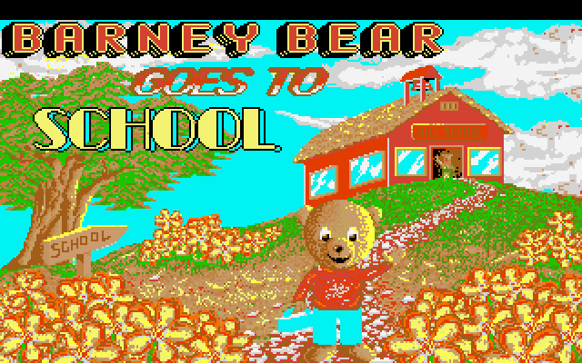 Barney Bear Goes To School — sstitle (US)